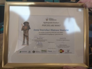 VII Ogólnopolska Konferencja „Nowe technologie w gospodarce pasiecznej – wyzwania i ograniczenia”  oraz rozstrzygniecie VII edycja Ogólnopolskiego Konkursu „Pszczelarz Roku”, Warszawa, 21.10.2021r., 